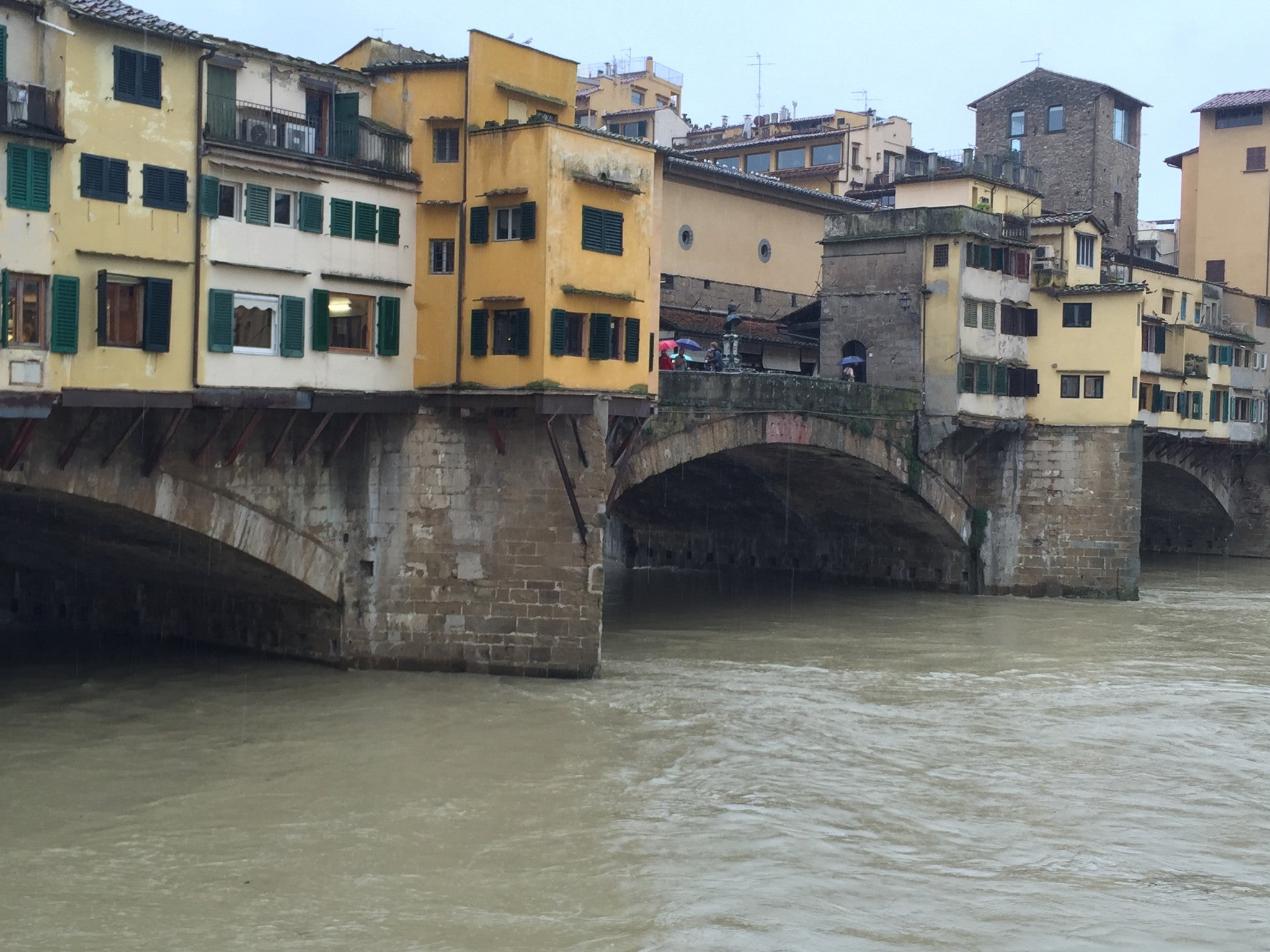 Louise M visits Florence's Ponte Vecchio and loves gelato when visiting Italy,