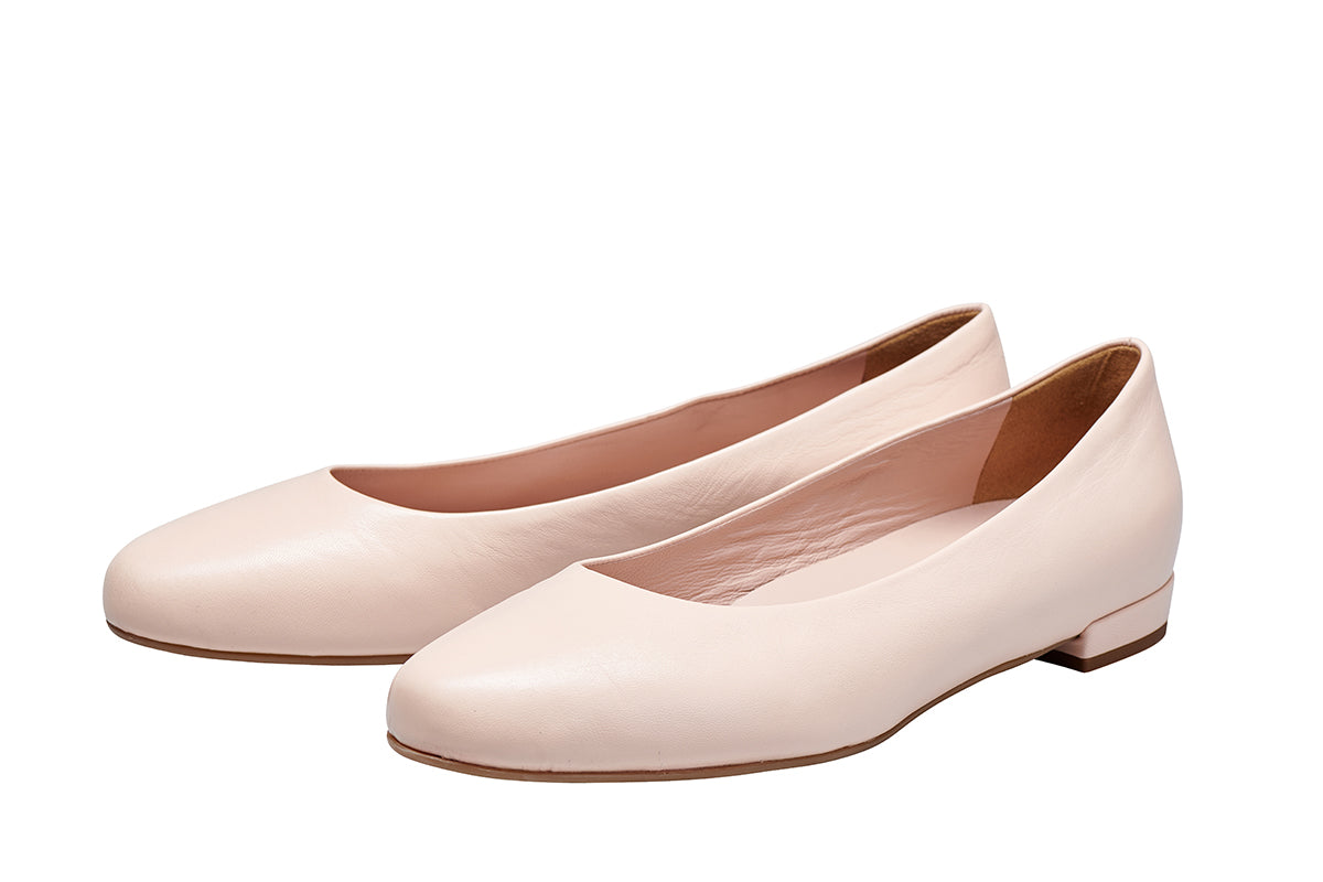 Louise M Classic Flat - Nude